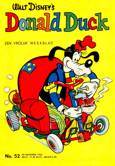 Cover for Donald Duck (Geïllustreerde Pers, 1952 series) #52/1961