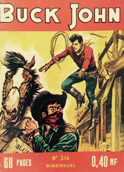 Cover for Buck John (Impéria, 1953 series) #216