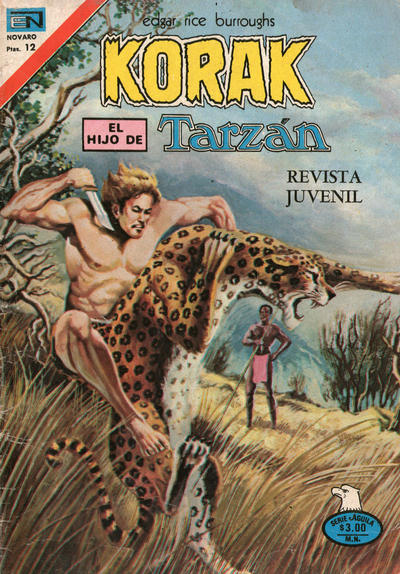 Cover for Korak (Editorial Novaro, 1972 series) #53 [Española]