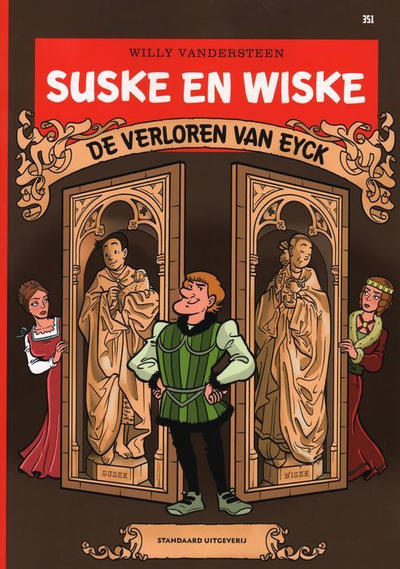 Cover for Suske en Wiske (Standaard Uitgeverij, 1967 series) #351 - De verloren Van Eyck