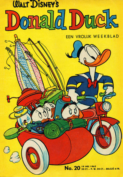 Cover for Donald Duck (Geïllustreerde Pers, 1952 series) #20/1962