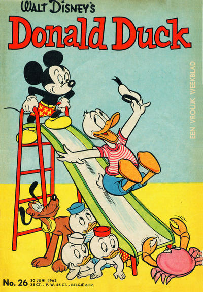 Cover for Donald Duck (Geïllustreerde Pers, 1952 series) #26/1962