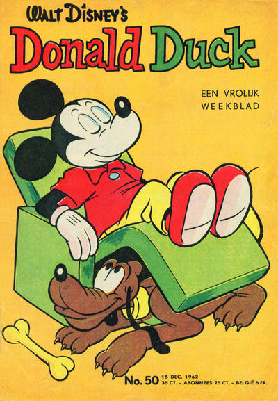Cover for Donald Duck (Geïllustreerde Pers, 1952 series) #50/1962