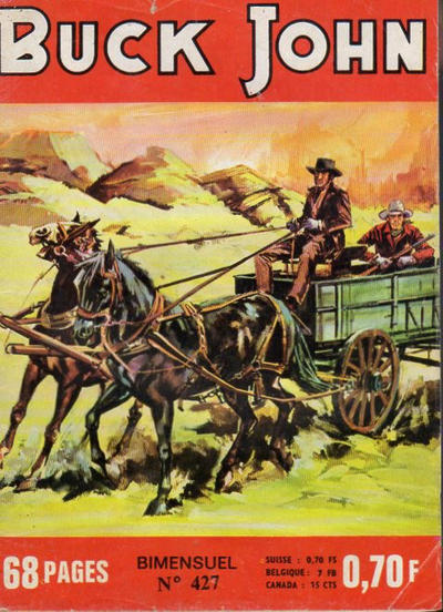 Cover for Buck John (Impéria, 1953 series) #427