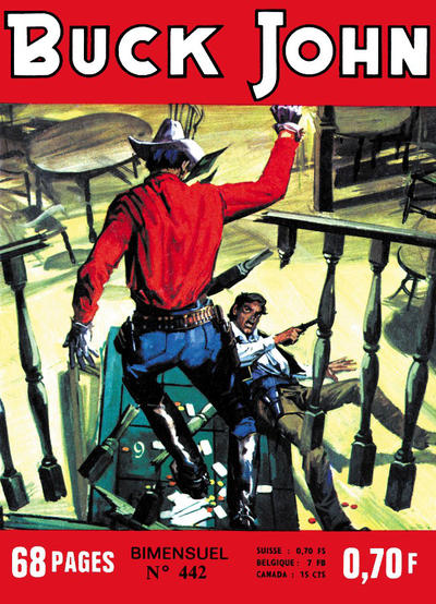 Cover for Buck John (Impéria, 1953 series) #442