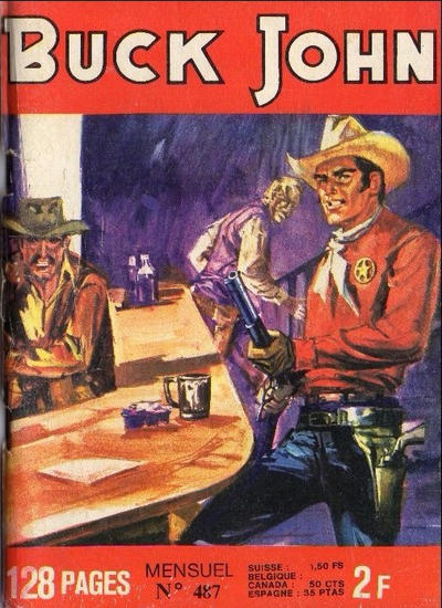 Cover for Buck John (Impéria, 1953 series) #487