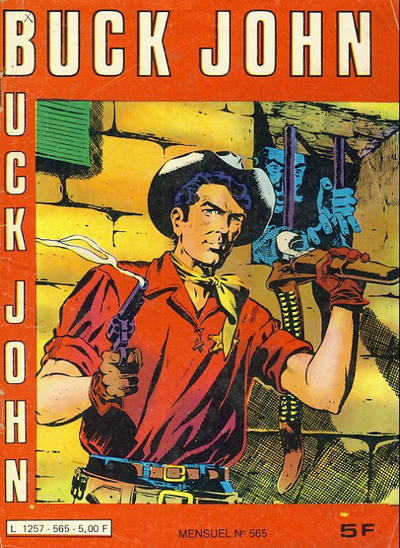Cover for Buck John (Impéria, 1953 series) #565