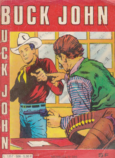 Cover for Buck John (Impéria, 1953 series) #566