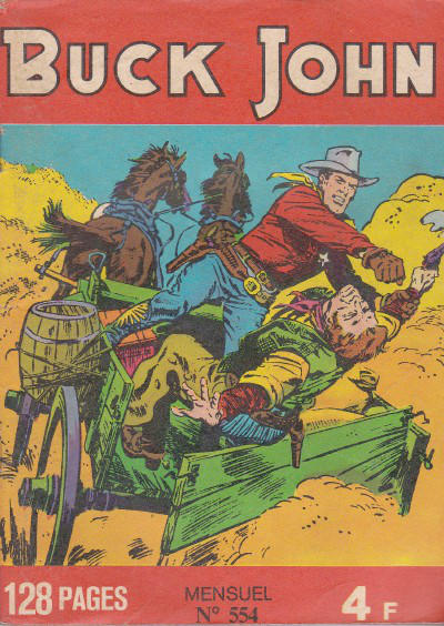 Cover for Buck John (Impéria, 1953 series) #554