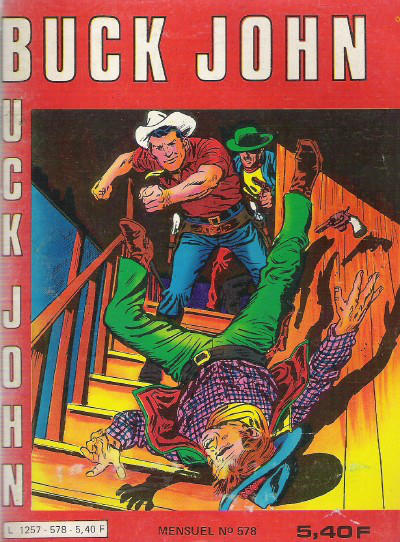 Cover for Buck John (Impéria, 1953 series) #578
