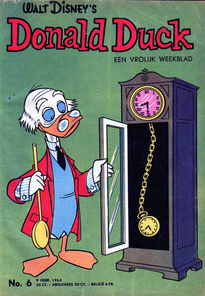 Cover for Donald Duck (Geïllustreerde Pers, 1952 series) #6/1963