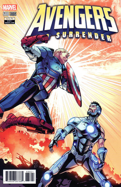 Cover for Avengers (Marvel, 2017 series) #688 [Chris Sprouse]
