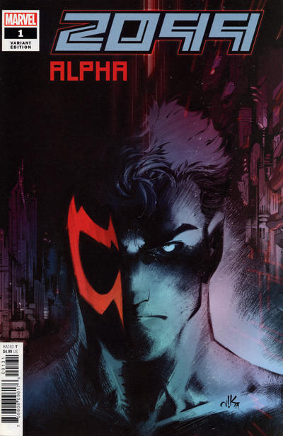 Cover for 2099 Alpha (Marvel, 2020 series) #1 [Viktor Bogdanovic]