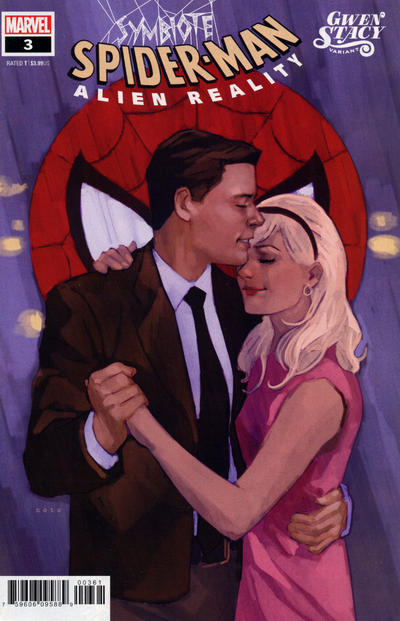 Cover for Symbiote Spider-Man: Alien Reality (Marvel, 2020 series) #3 [Gwen Stacy Variant - Phil Noto Cover]