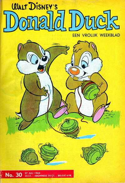 Cover for Donald Duck (Geïllustreerde Pers, 1952 series) #30/1963