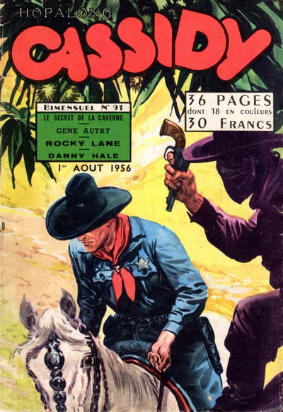 Cover for Hopalong Cassidy (Impéria, 1951 series) #91