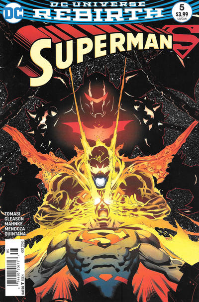 Cover for Superman (DC, 2016 series) #5 [Newsstand]