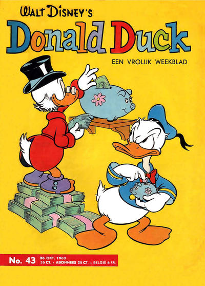 Cover for Donald Duck (Geïllustreerde Pers, 1952 series) #43/1963