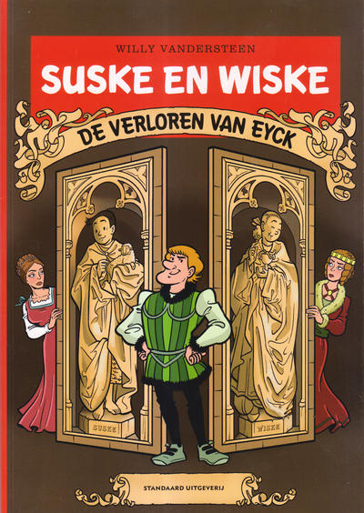 Cover for Suske en Wiske (Standaard Uitgeverij, 1967 series) #[351] - De verloren Van Eyck [Stad Gent]