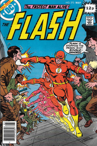 Cover for The Flash (DC, 1959 series) #273 [British]