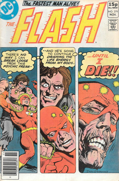 Cover for The Flash (DC, 1959 series) #279 [British]