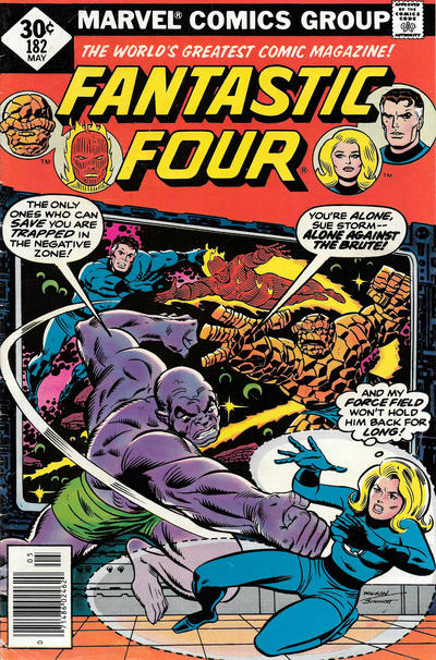 Cover for Fantastic Four (Marvel, 1961 series) #182 [Whitman]