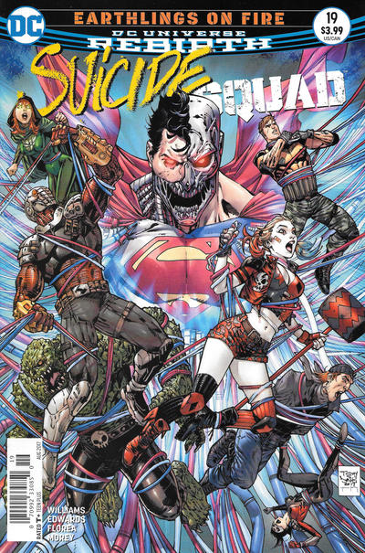 Cover for Suicide Squad (DC, 2016 series) #19 [Newsstand]