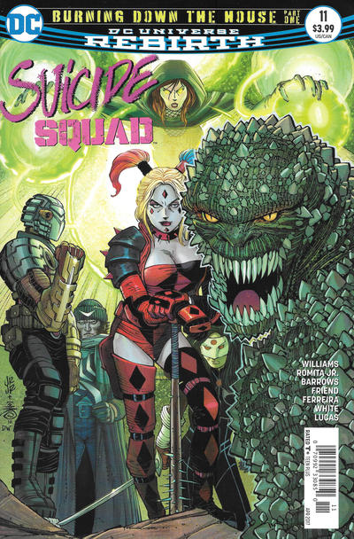 Cover for Suicide Squad (DC, 2016 series) #11 [Newsstand]
