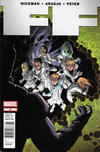 Cover for FF (Marvel, 2011 series) #22 [Newsstand]