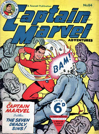 Cover Thumbnail for Captain Marvel Adventures (L. Miller & Son, 1950 series) #84