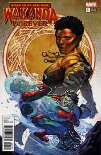 Cover Thumbnail for Amazing Spider-Man: Wakanda Forever (Marvel, 2018 series) #1 [Yasmine Putri]