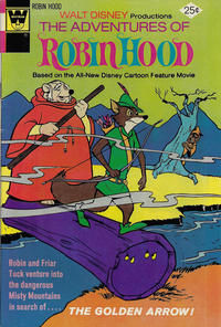 Cover for Walt Disney Productions the Adventures of Robin Hood (Western, 1974 series) #5 [Whitman]