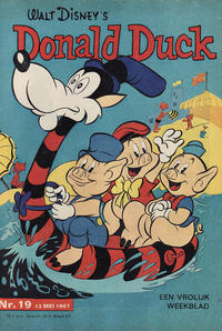 Cover Thumbnail for Donald Duck (Geïllustreerde Pers, 1952 series) #19/1967