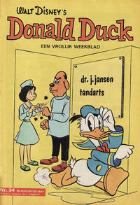 Cover Thumbnail for Donald Duck (Geïllustreerde Pers, 1952 series) #34/1967