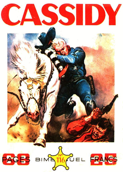 Cover for Cassidy (Impéria, 1957 series) #116
