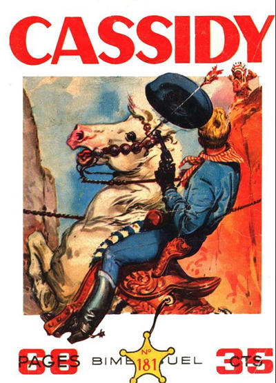 Cover for Cassidy (Impéria, 1957 series) #181