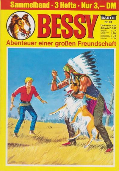 Cover for Bessy Sammelband (Bastei Verlag, 1965 series) #81