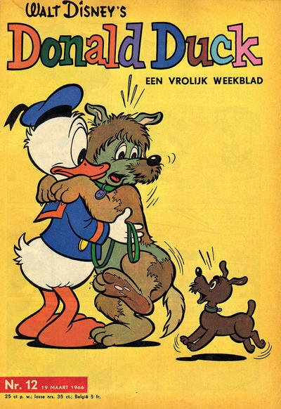 Cover for Donald Duck (Geïllustreerde Pers, 1952 series) #12/1966