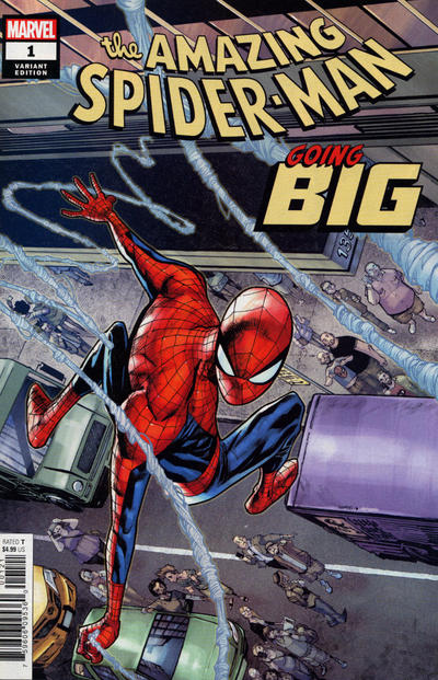 Cover for Amazing Spider-Man: Going Big (Marvel, 2019 series) #1 [Variant Edition - Humberto Ramos Cover]