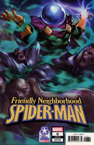 Cover for Friendly Neighborhood Spider-Man (Marvel, 2019 series) #6 (30) [Variant Edition - Diamond Retailer Summit 2019 - Juan Cabal Cover]
