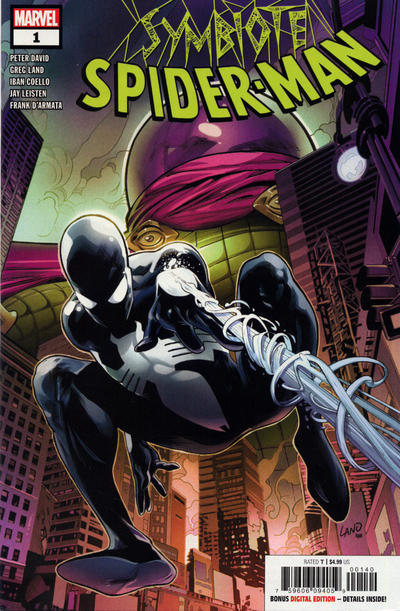 Cover for Symbiote Spider-Man (Marvel, 2019 series) #1 [Walmart 3-Pack Exclusive]