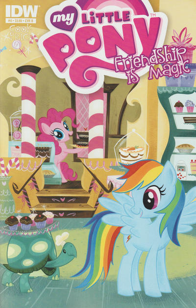 Cover for My Little Pony: Friendship Is Magic (IDW, 2012 series) #4 [Cover B - Stephanie Buscema]