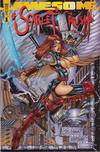Cover for Scarlet Crush (Awesome, 1998 series) #1 [John Stinsman / Norm Rapmund / Tanya Rich Wraparound Cover]
