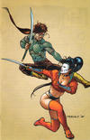 Cover for Horseman (Crusade Comics, 1996 series) #1 [Virgin Cover]
