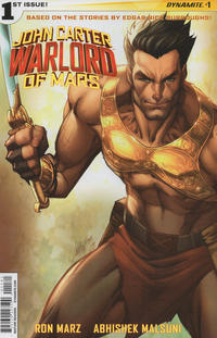 Cover Thumbnail for John Carter, Warlord of Mars (Dynamite Entertainment, 2014 series) #1 [Cover S - Rare J. Scott Campbell Retailer Incentive Dejah Thoris Solo Variant]