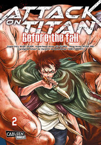 Cover Thumbnail for Attack on Titan - Before the Fall (Carlsen Comics [DE], 2015 series) #2