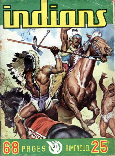 Cover for Indians (Impéria, 1957 series) #21