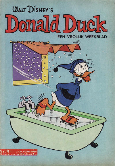Cover for Donald Duck (Geïllustreerde Pers, 1952 series) #4/1968