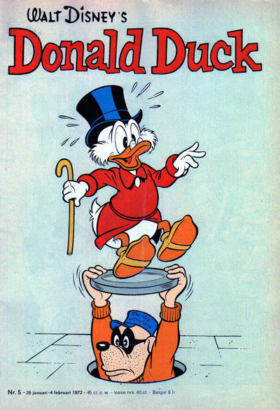 Cover for Donald Duck (Geïllustreerde Pers, 1952 series) #5/1972