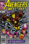 Cover Thumbnail for Avengers West Coast (1989 series) #51 [Mark Jewelers]
